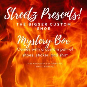 BIGGER CUSTOM SHOE BOX